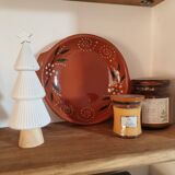 Hand painted Portuguese terracotta dish