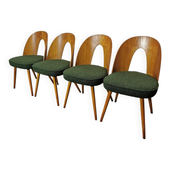 Chaises de salle à manger par Antonin Suman, années 1960, Set de 4