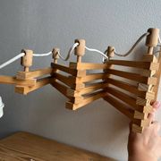 Vintage Scandinavian scissors wall light