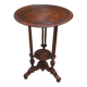 Side table in walnut