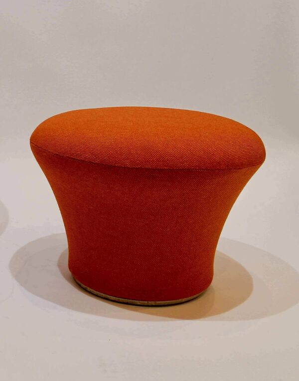 Fauteuil Mushroom + ottoman - Designer Pierre Paulin