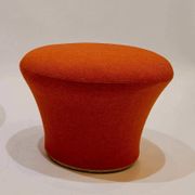 Fauteuil Mushroom + ottoman - Designer Pierre Paulin