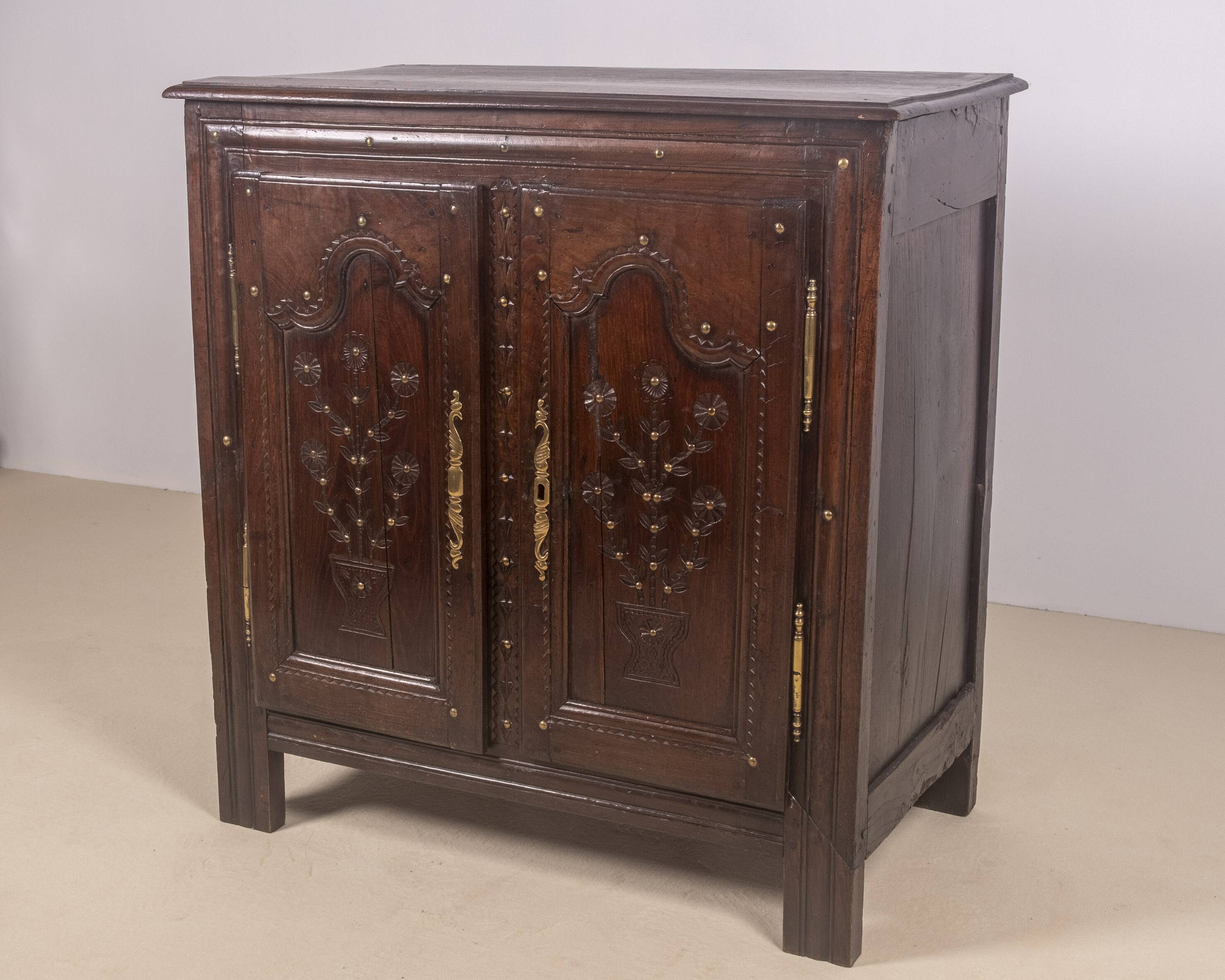 Antique Breton Cabinet – Late 19th Century, France