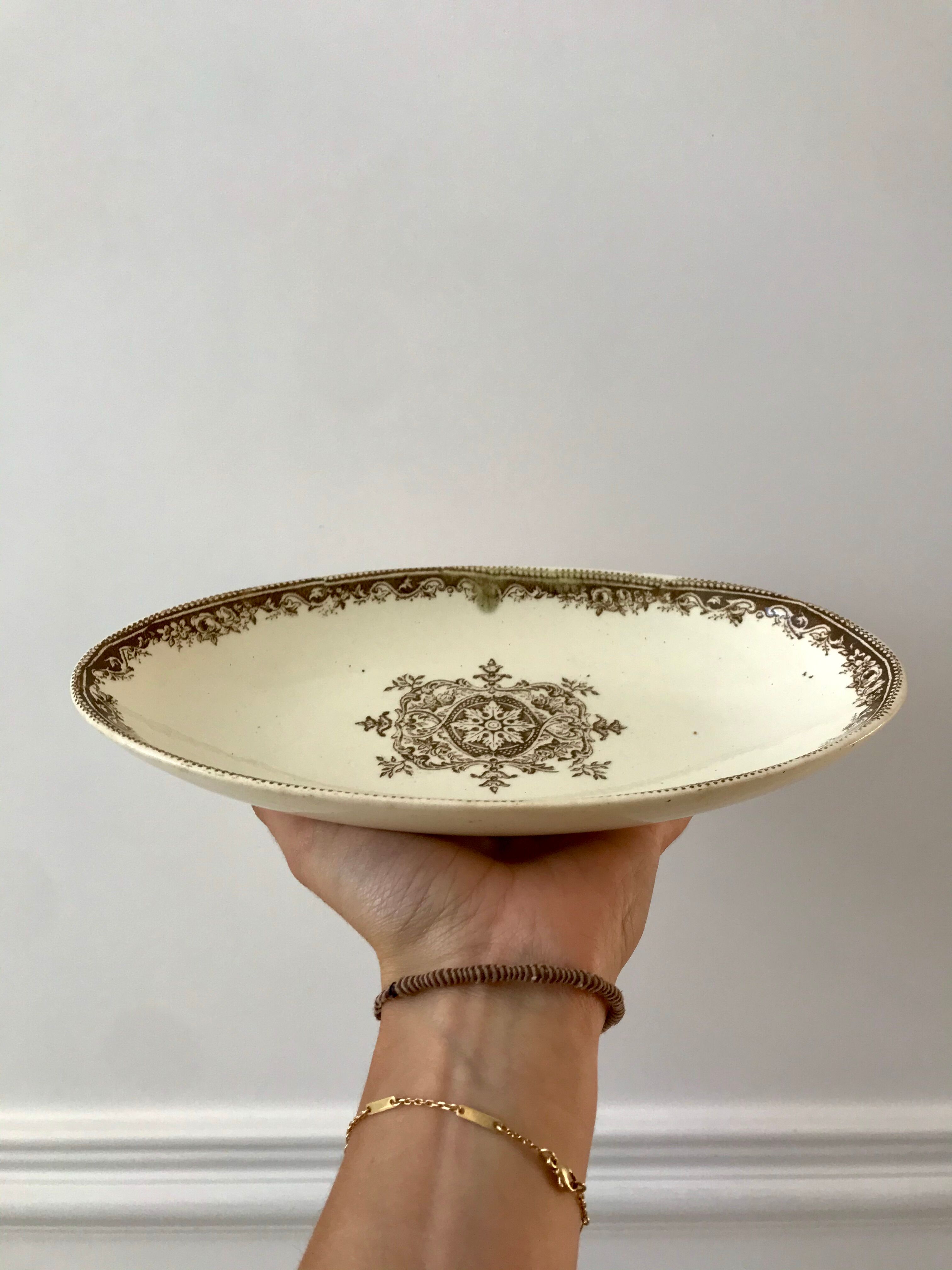 ravier in Terre de Fer medallion XIXth