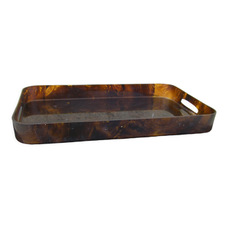 Vintage lucite tray