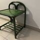 Headboard + 2 rattan bedside tables Maugrion / Roche Bobois 1980s
