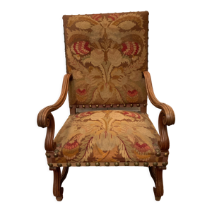 Fauteuil de style Louis XIII en
