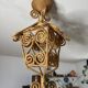 Audoux Minet rope lantern pendant light, 1950s