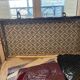 Antique travel trunk – wood and riveted fittings (period patina)