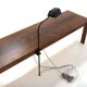 Minimalist rosewood bench, Sweden, 1960