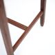 Wood table with marquetry, table with an antique parquet top, antique table.