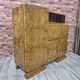 Buffet Art Déco asymétrique en noyer burl – Style "Gratte-ciel", années 1930