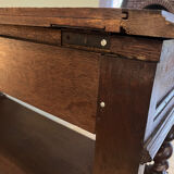 Console or turned wooden service table