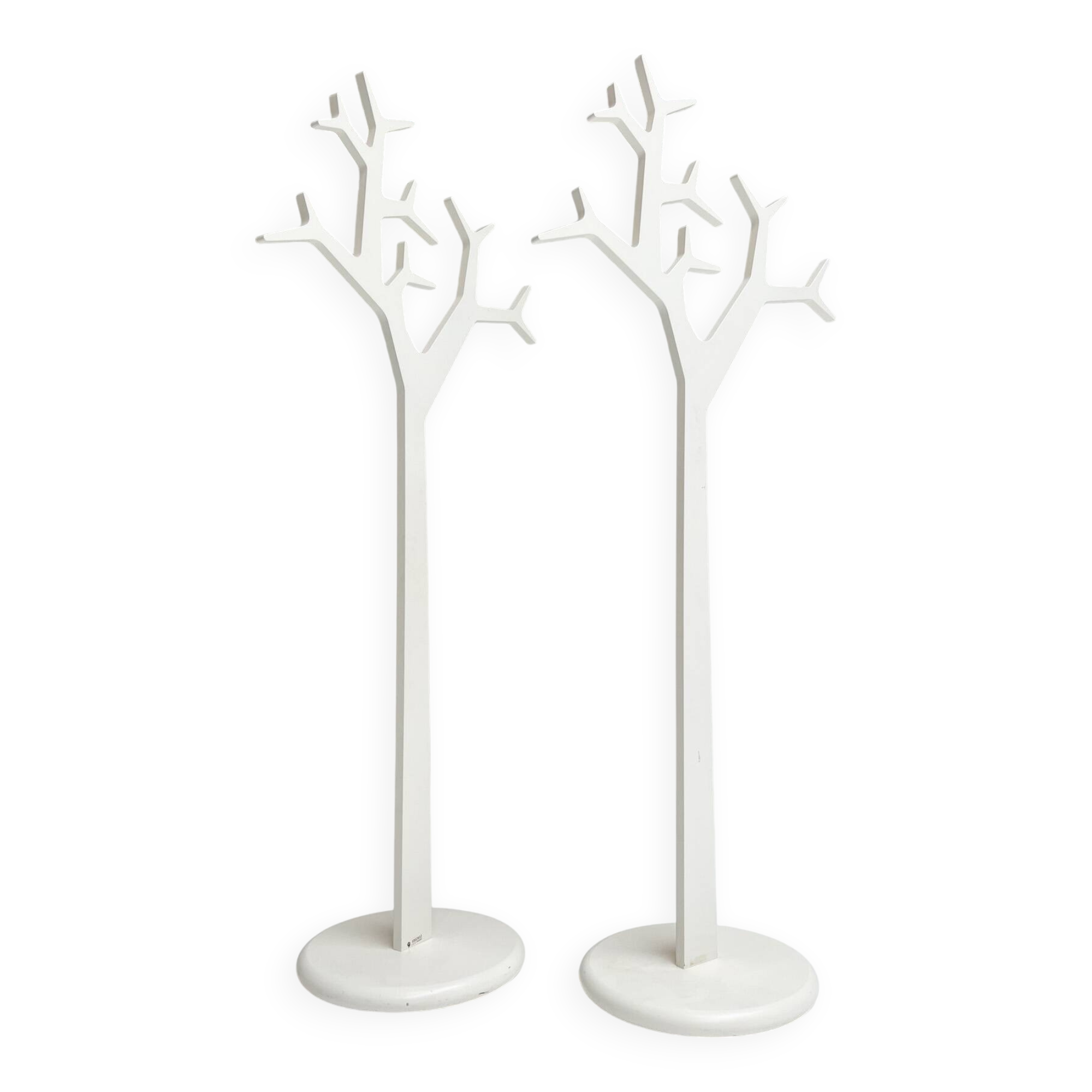 Wooden 194 cm high Swedese Tree coat rack, after 2000