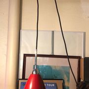 Long cable lacquered metal suspension