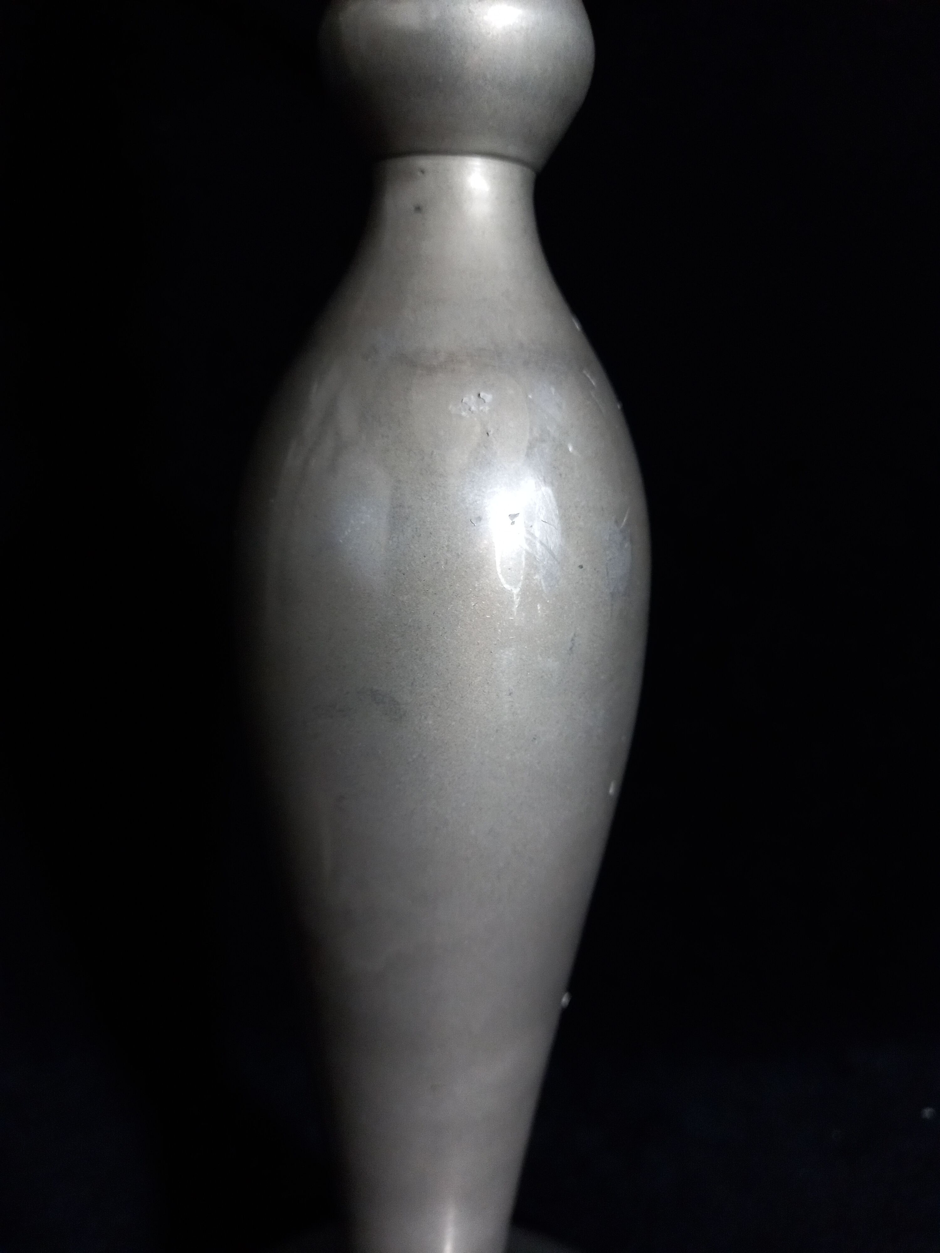 Metal candelabras with five arms