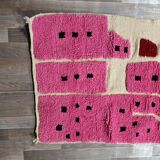 Handmade Moroccan rug pure wool 3x2 m
