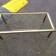 Table basse d'appoint plateau marbre ancien