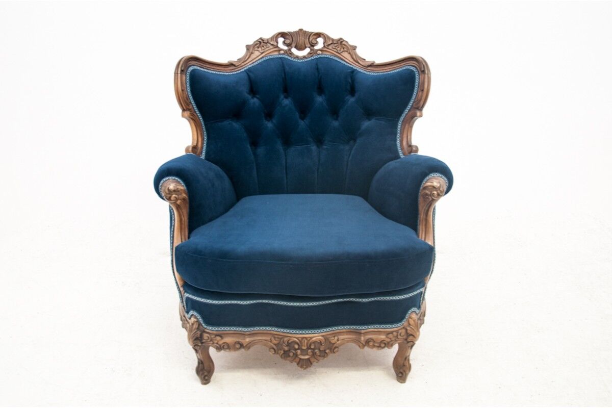 Fauteuil style Louis Philippe, années 1900, France
