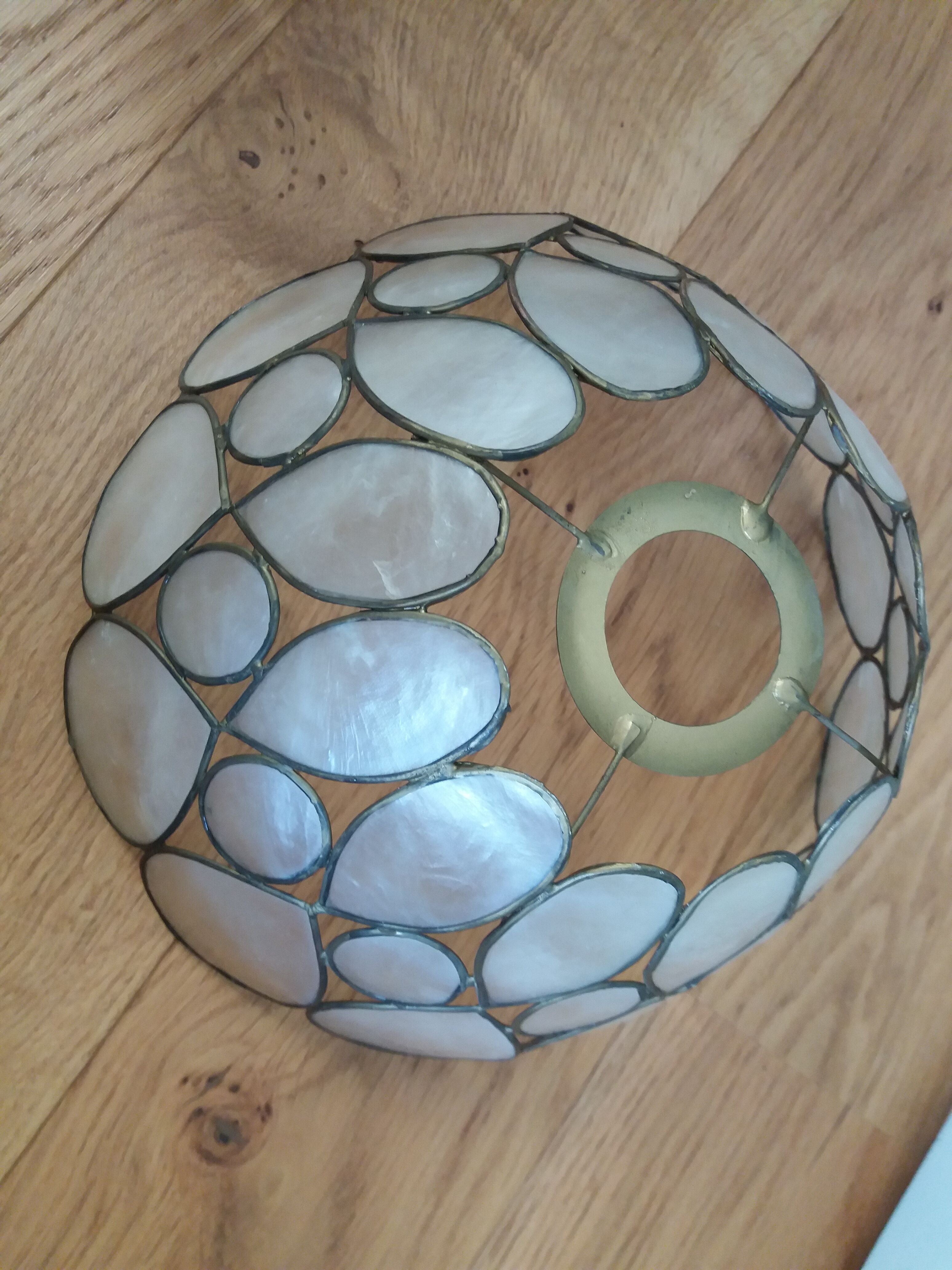 Lampshade mother-of-pearl