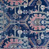 Ancient Persian carpet Hamadan handmade 94x145 cm