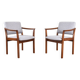 Mid-Century Danish Chairs, 1970s, Set of 2.