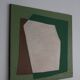 Abstrait carré "earthen harmony" signé Bodasca