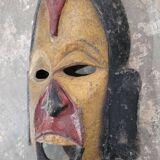 Old Nepalese cast iron mask