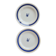 Vintage Gien Gondolo Biscuit dessert plate set