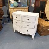 Commode antique peinte
