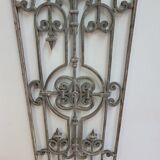 Old cast iron grid