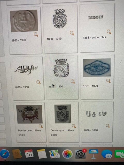 19th century Château de Chambord Plate.