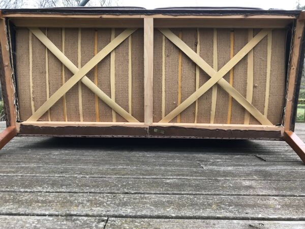 CANAPE Borge Mogensen 2 places en cuir 2192