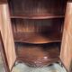 Napoleon III mahogany support cabinet