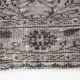 3x10 Gray & Black Vintage Runner Rug, 84x291Cm