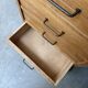 Petite commode vintage en chêne (restaurée)