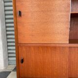 Scandinavian design teak showcase buffet