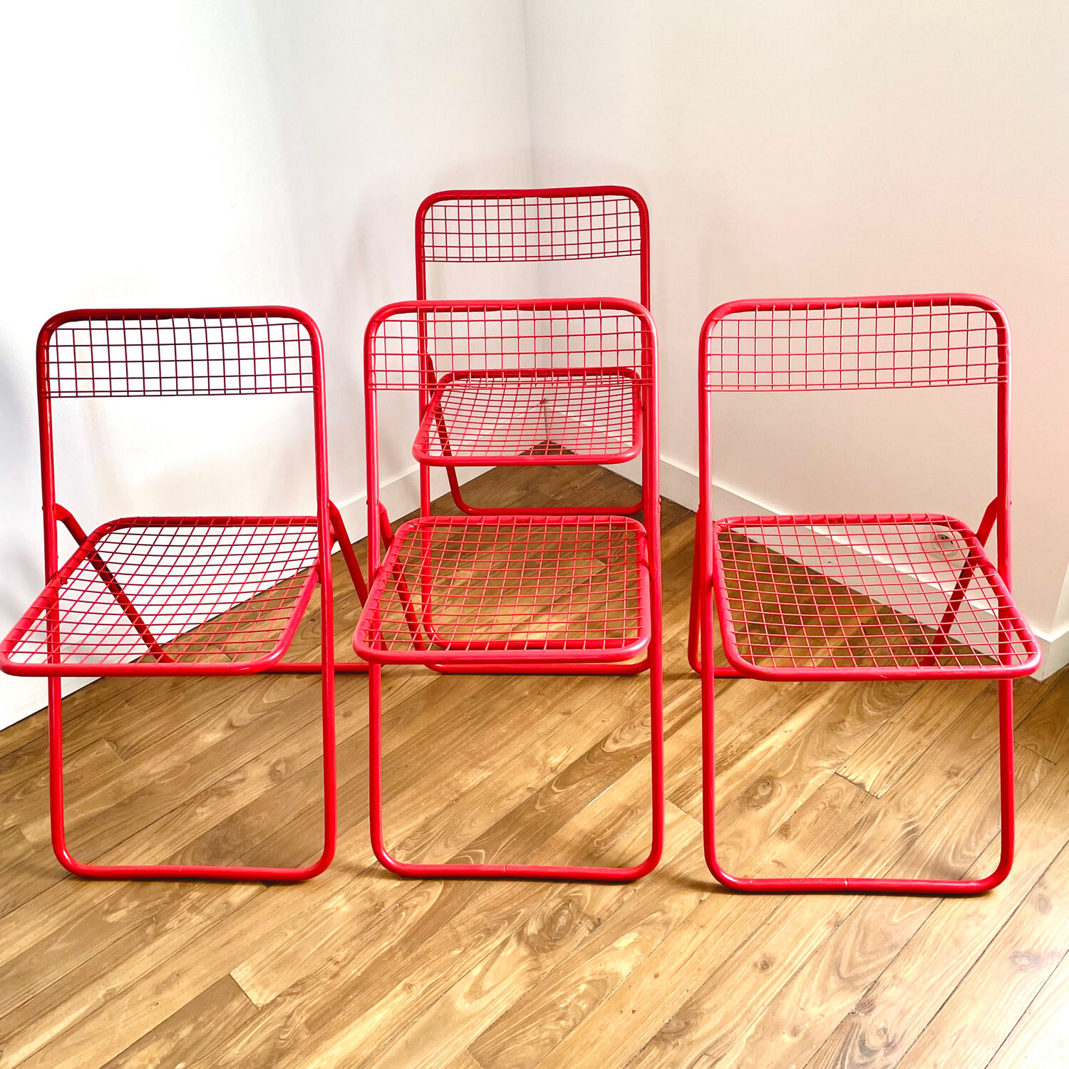 Set of vintage ikea chairs