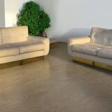 Pair of large sofas by Jacques Charpentier, 1970