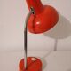 Vintage orange metal desk lamp