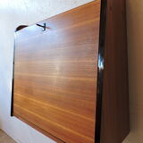 Teak wall-mounted secretary from the 50s / 60s