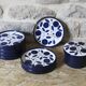 Set of 7 small plates and a pot Melitta Stockholm