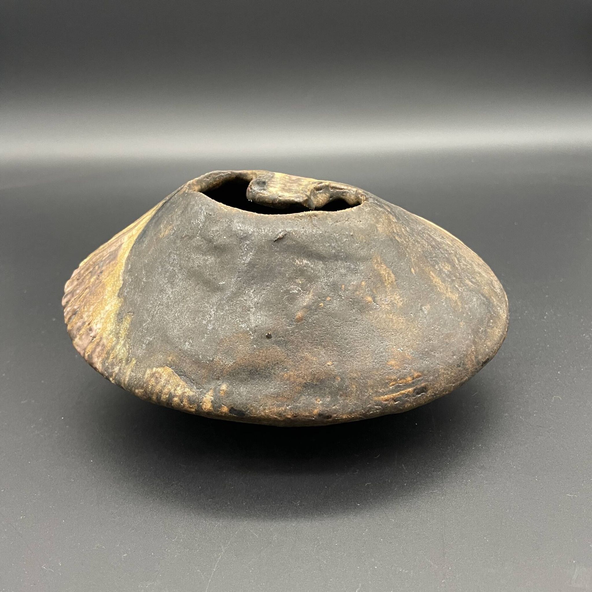 Vase sculptural en céramique Helmut Schäffenacker V27, Allemagne