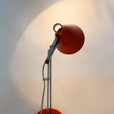 Red Table Lamp by Josef Hurka for Lidokov, 1970s