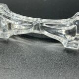 6 porte couteaux en verre stylisé forme de noeud