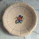 Hand-painted Digoin Sarreguemines salad bowl