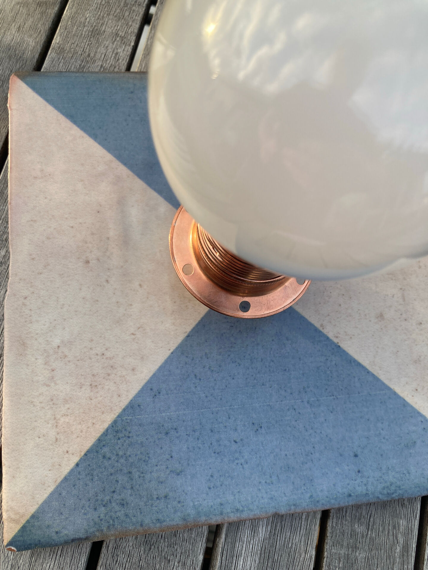 Applique en carreau de ciment