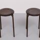 Two Stools by Obo Eromes 1960s Holland