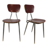 Paire de chaises formica des années 1950/60