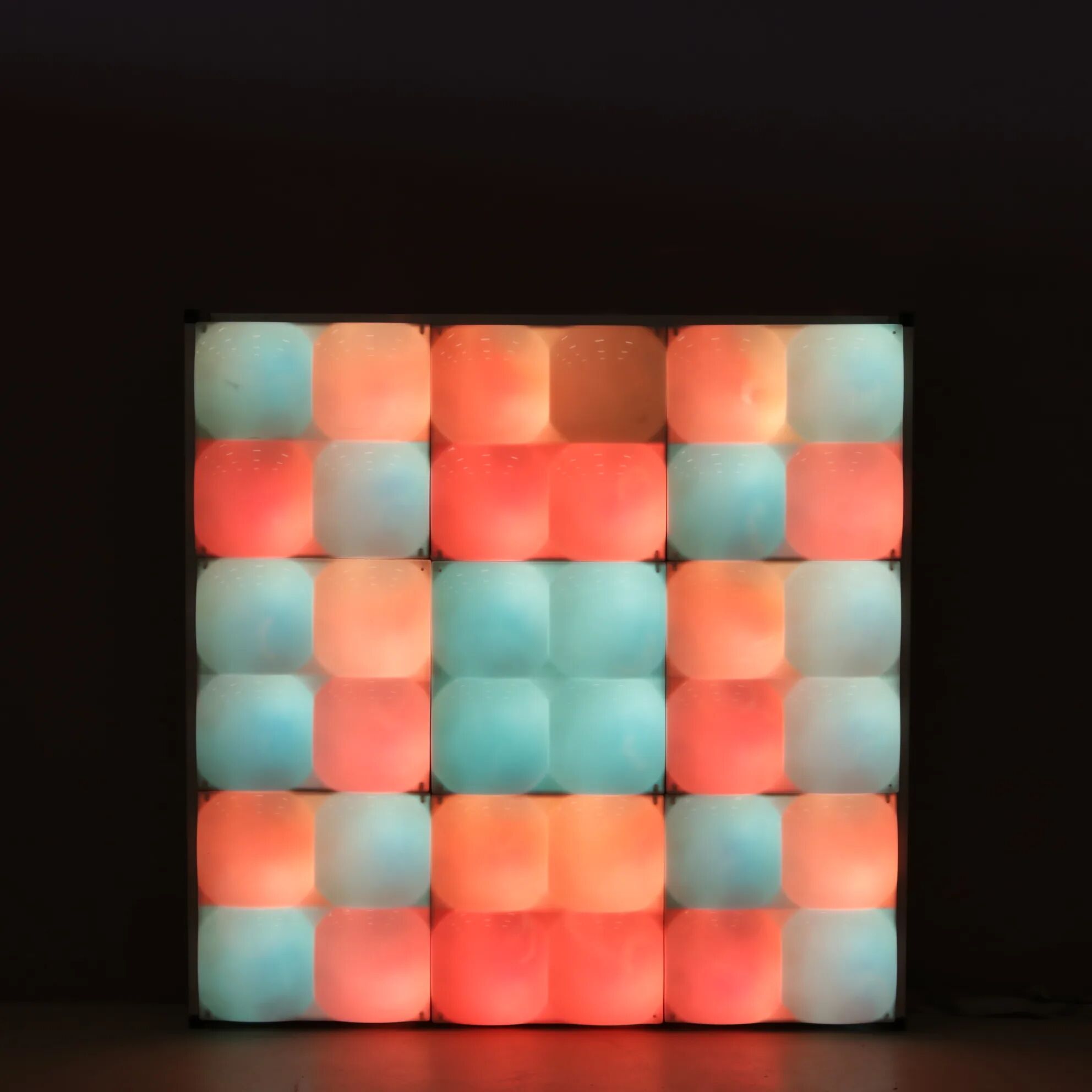 1990s Chroma wall light object created by British designer Jeremy Lord